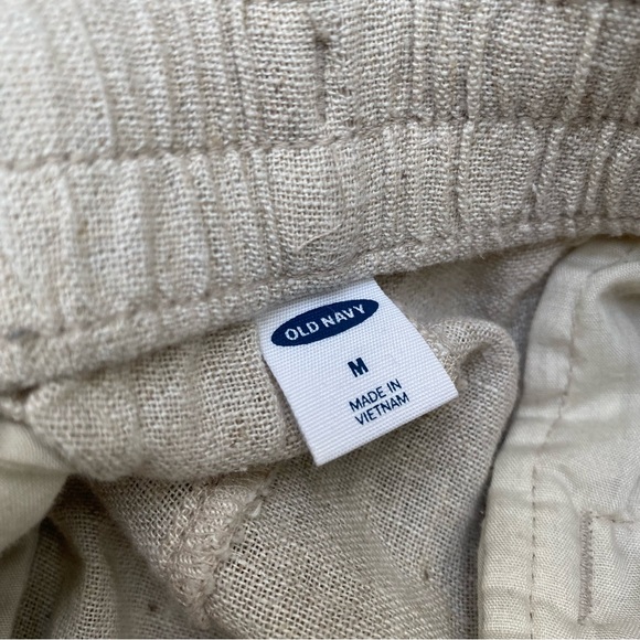 Linen Drawstring Lounge Pants - Picture 11 of 12